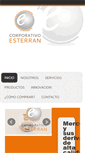 Mobile Screenshot of corporativoquimicoesterran.com